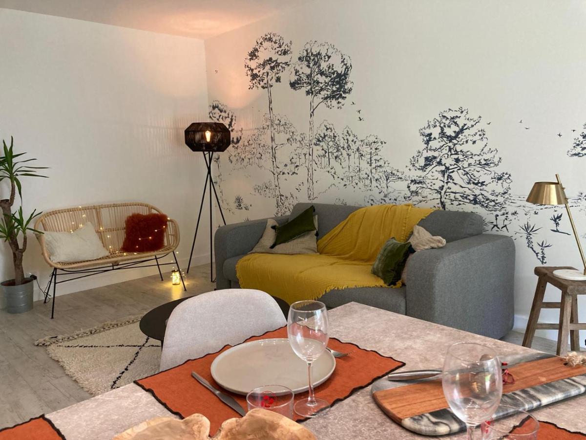 Superbe Appartement Avec Jardin Saint Charles 比亚里茨 外观 照片